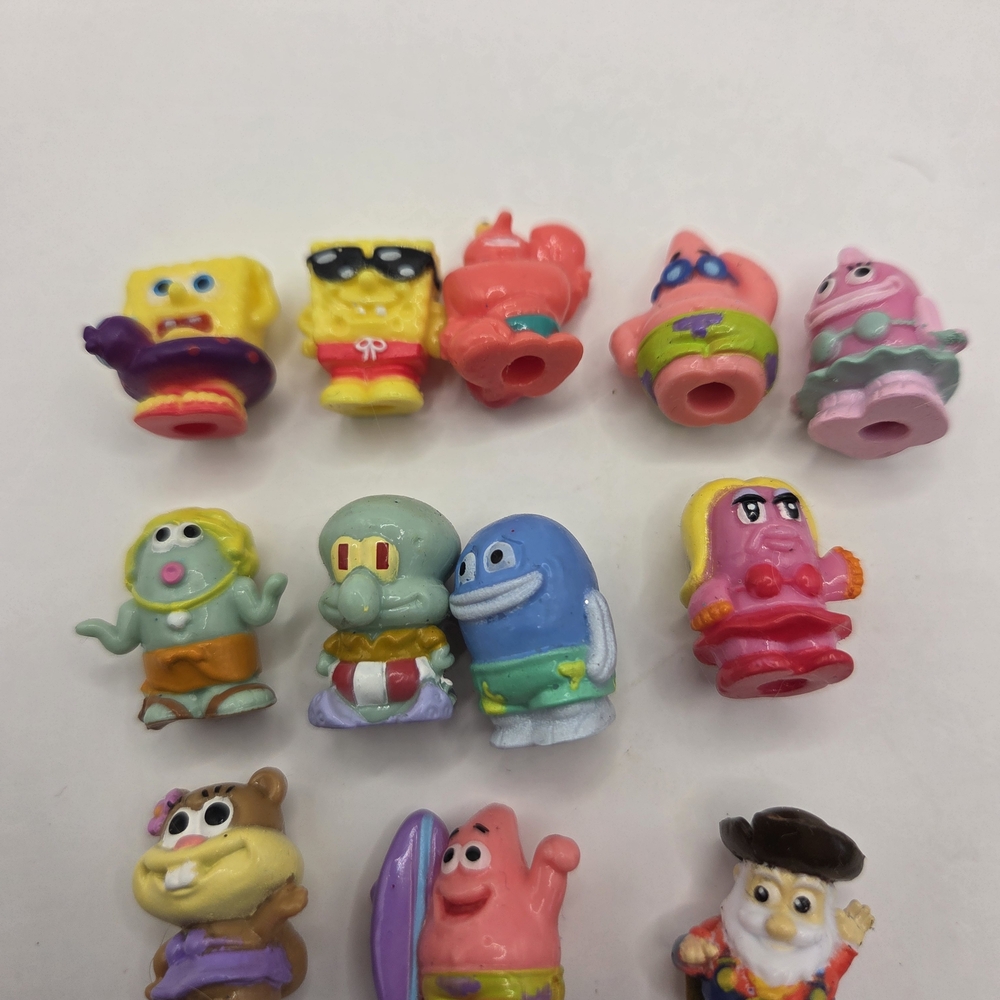 Squinkies Spongebob Squarepants 1" Mini Figures Lot Of 12 Nickelodeon - Picture 3 of 3